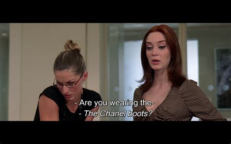 chanel boots devil wears prada meme|devil wears prada makeover scene.